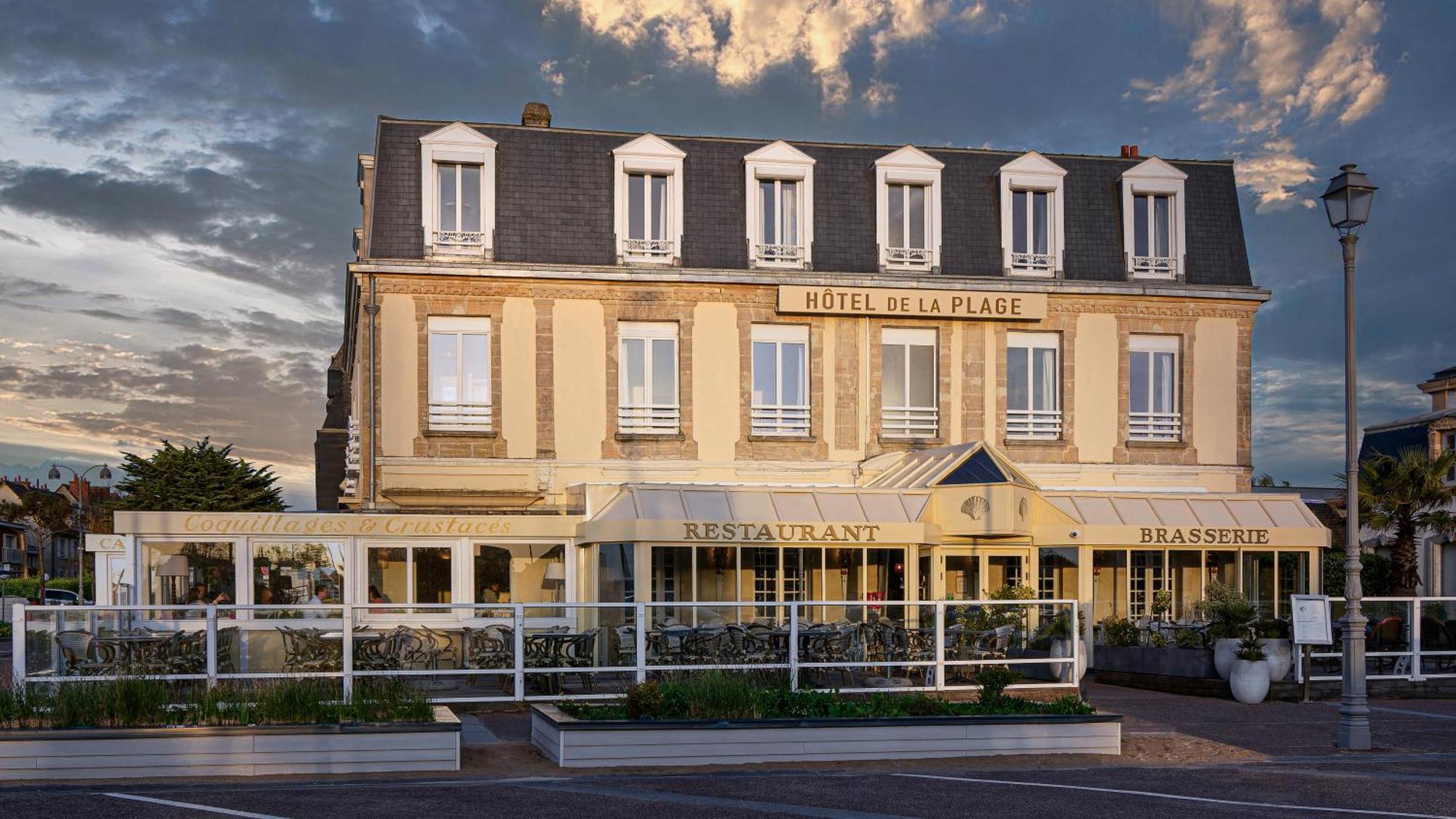 Hotel De La Plage Courseulles-sur-Mer Luaran gambar